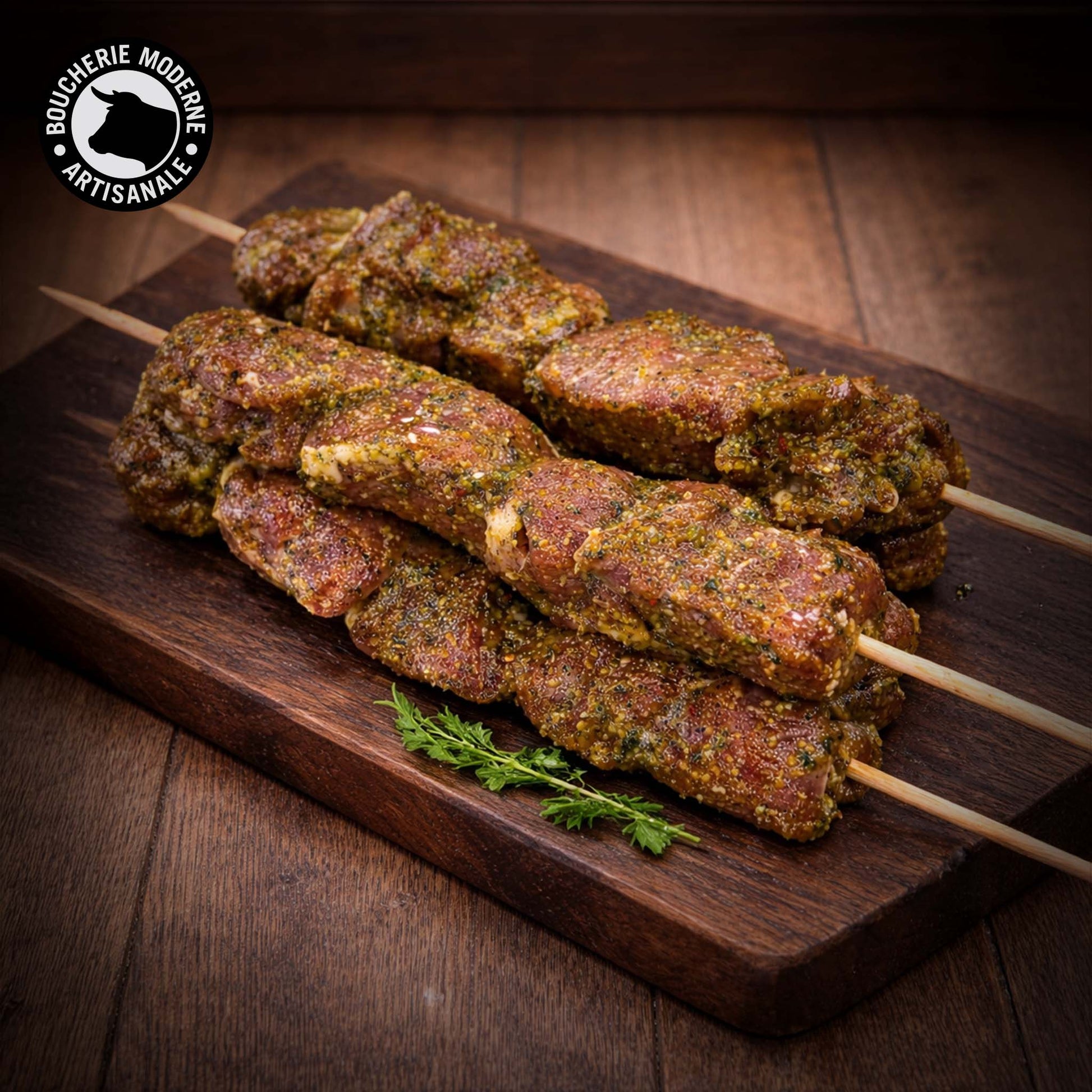 Brochette d’agneau de la Boucherie Moderne