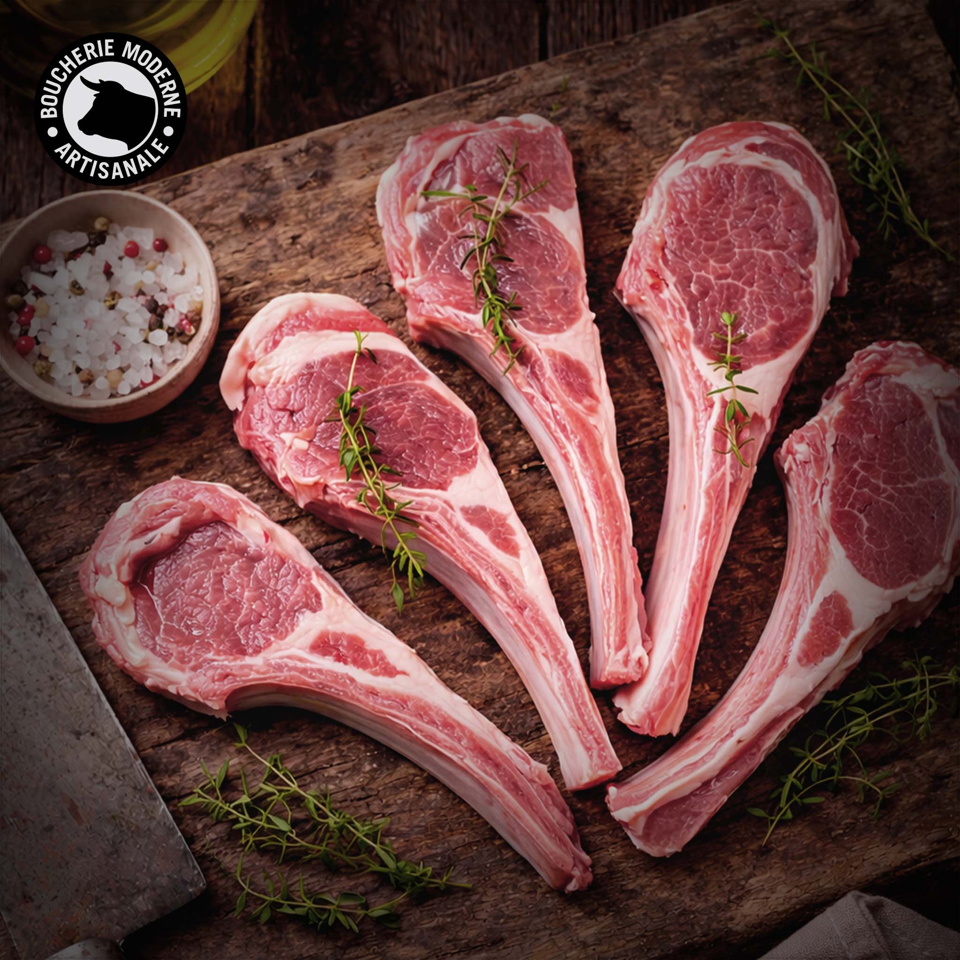 Côte d’agneau seconde de la Boucherie Moderne