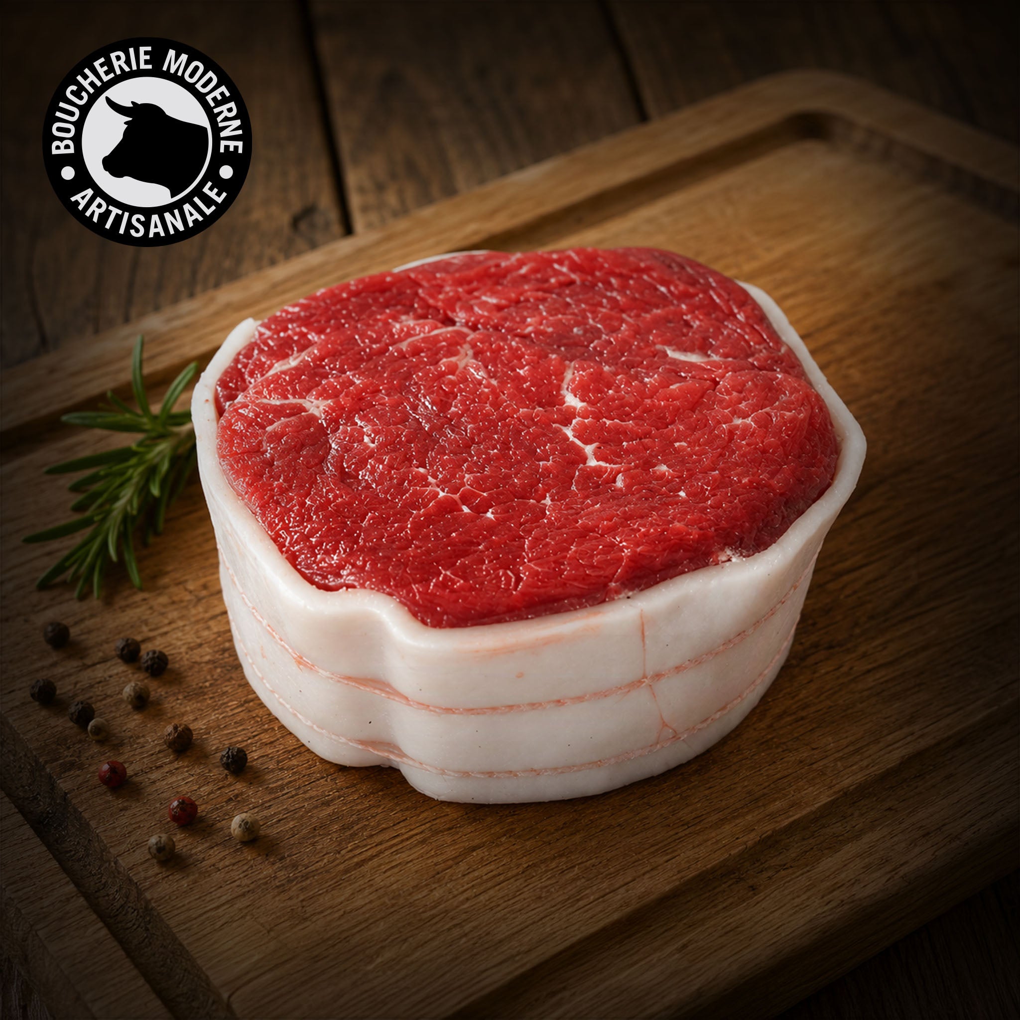 Châteaubriant ultra tendre, pièce noble du filet de bœuf.