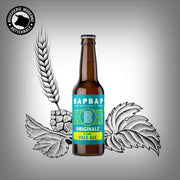 BAPBAP Originale, bière parisienne fraîche et équilibrée aux notes d’agrumes.