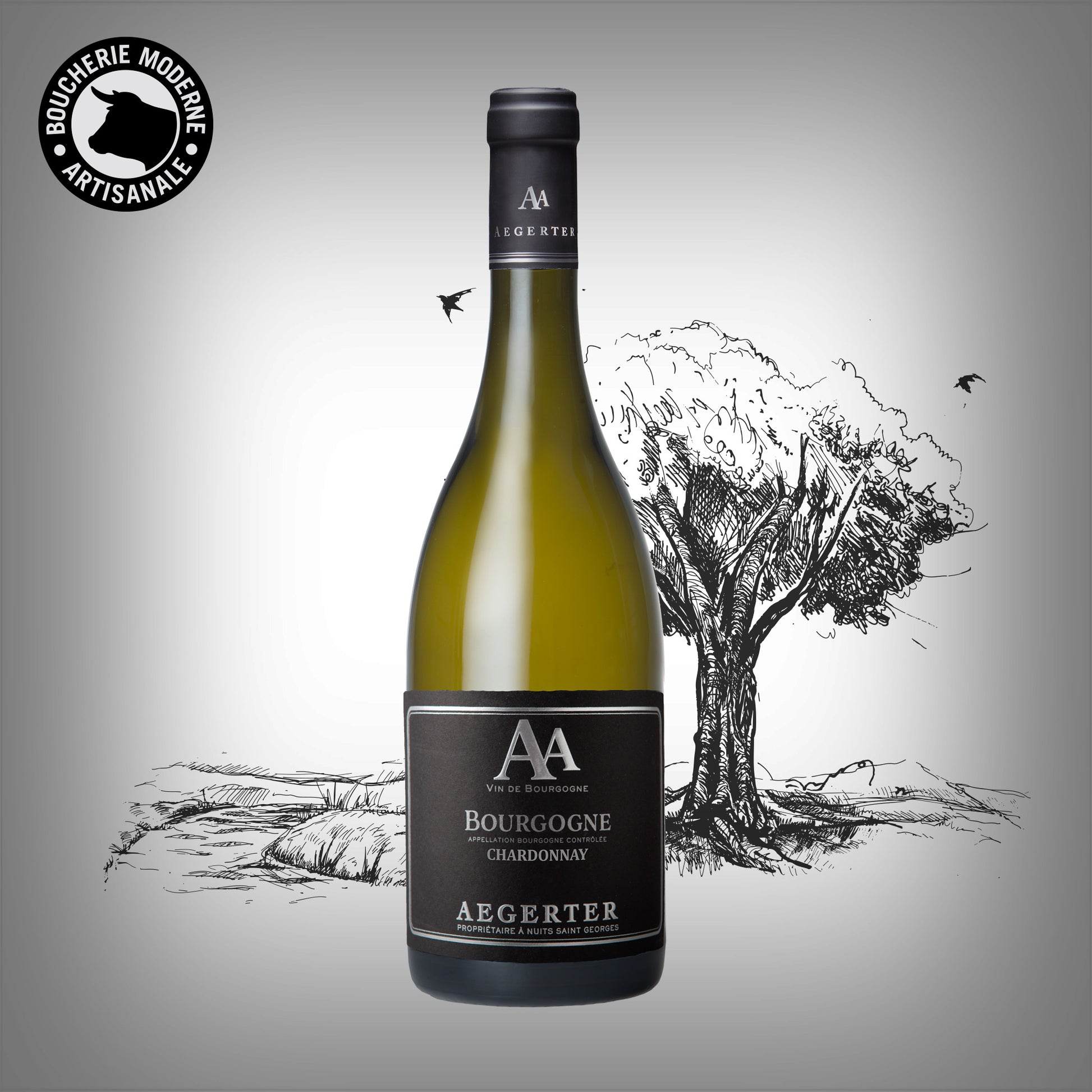 Chardonnay frais et équilibré, aux notes de fruits et de fleurs.