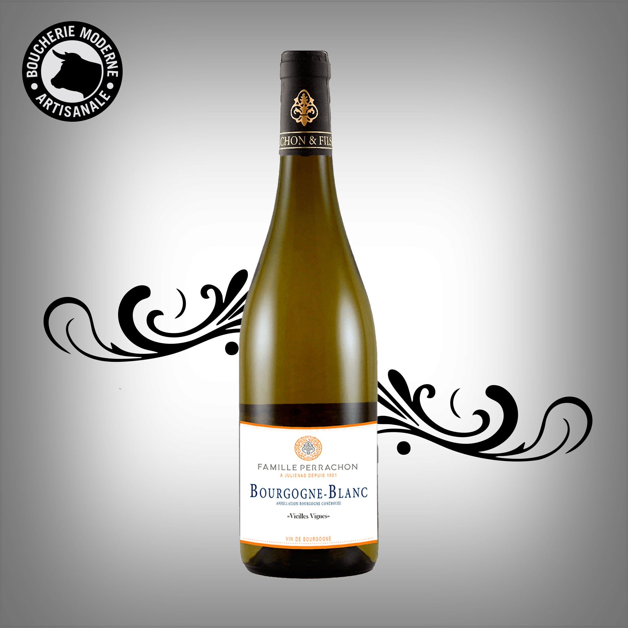 Chardonnay bourguignon frais, élégant et délicatement fruité.
