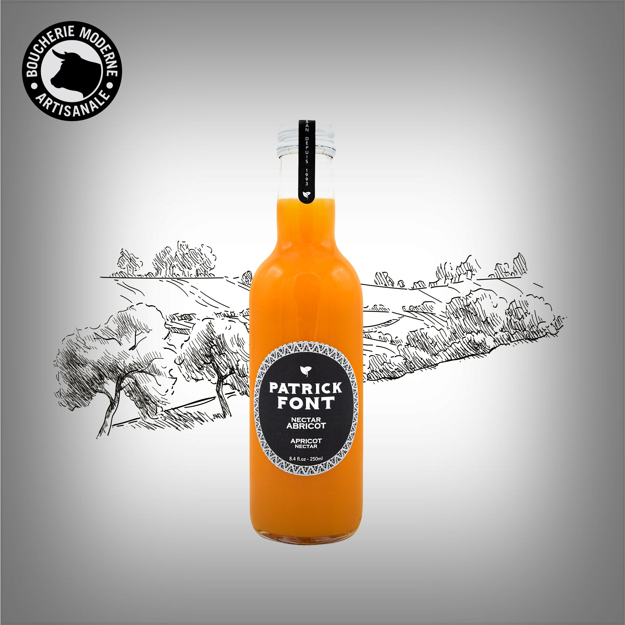 Jus d’abricot velouté et gourmand, au goût naturellement ensoleillé.