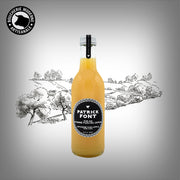 Jus pomme & yuzu frais et vibrant, aux notes d’agrumes intenses.