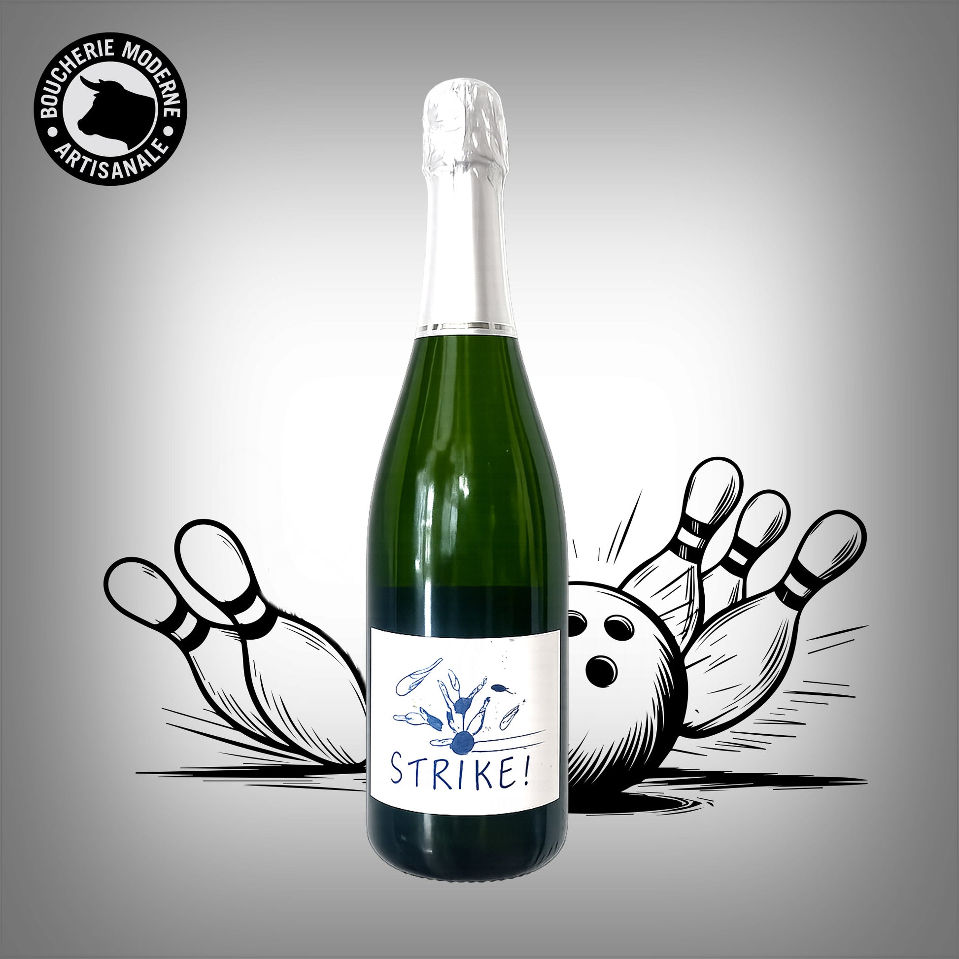 Blanc pétillant frais et fruité, idéal pour l’apéritif.