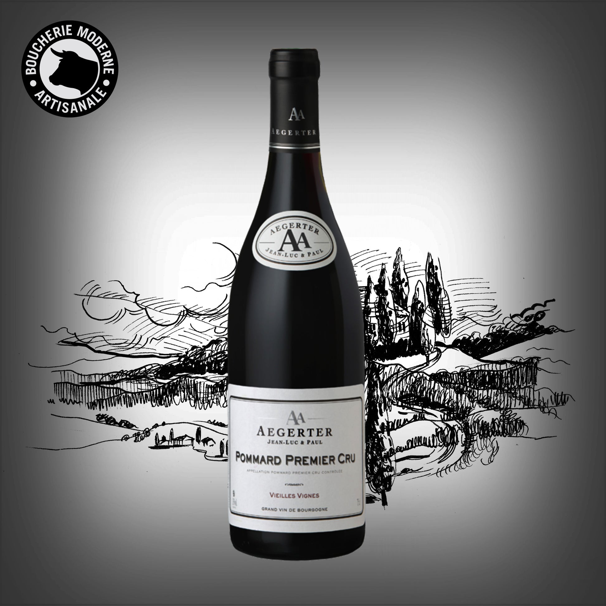 Grand rouge de Bourgogne, puissant et élégant, idéal pour les viandes de caractère.