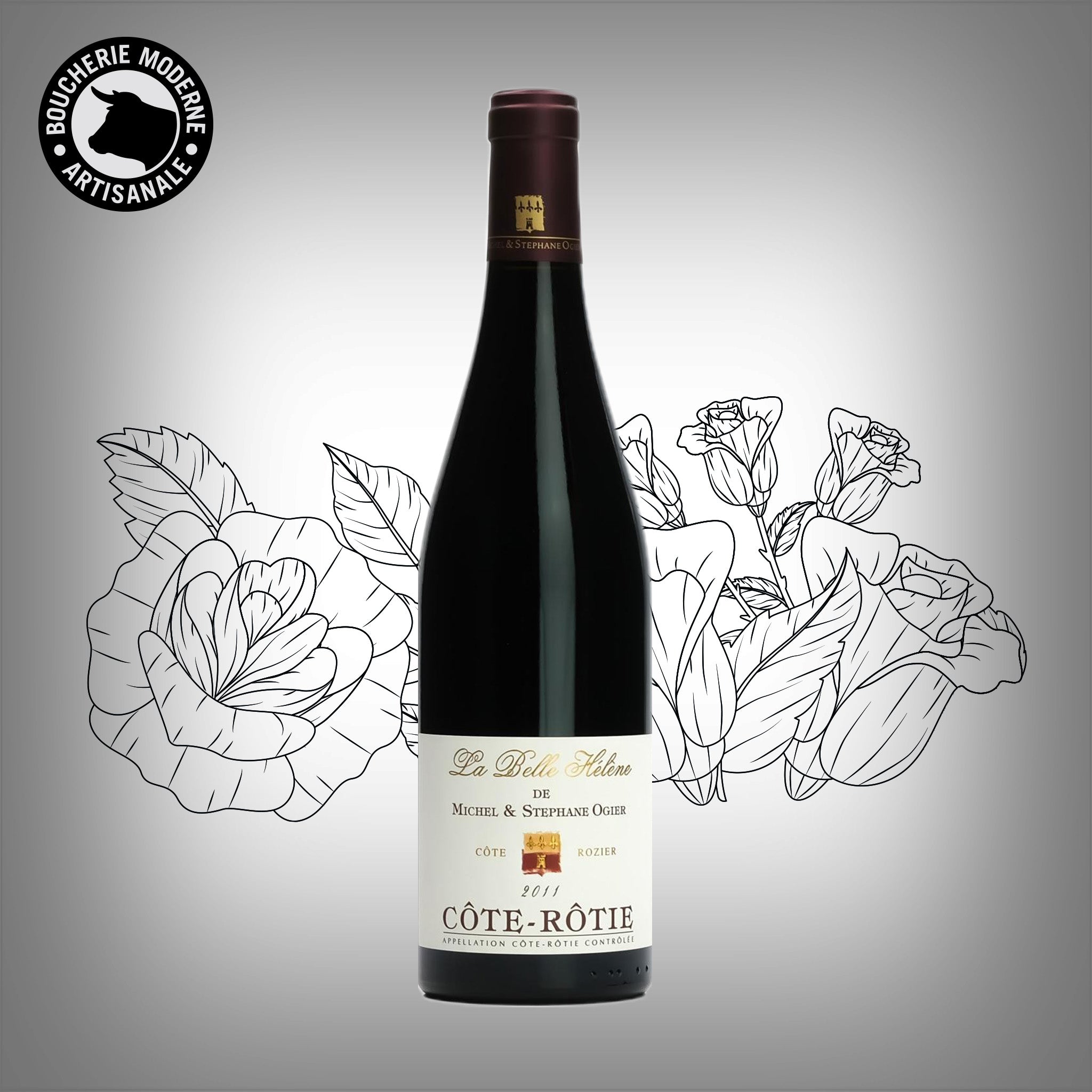 Grand rouge du Rhône nord, puissant, élégant et d’une grande finesse.