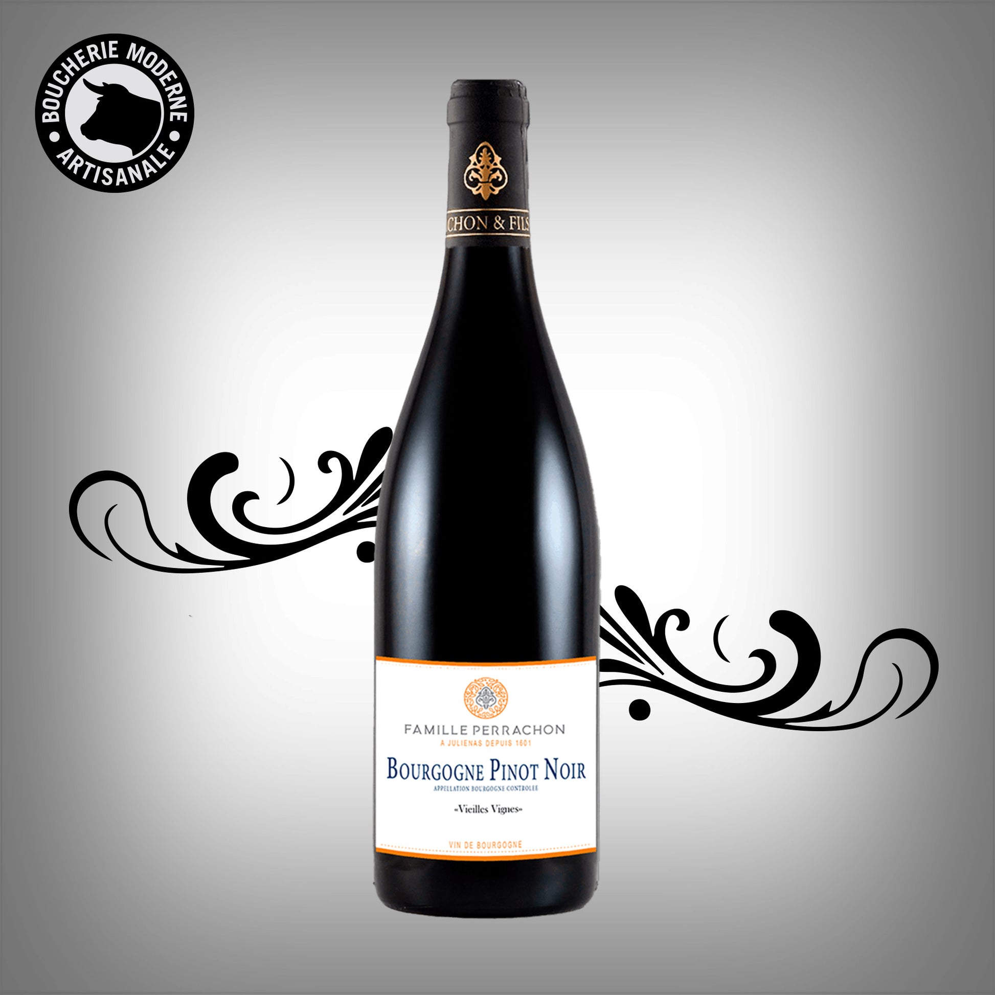 Pinot Noir bourguignon élégant, fruité et tout en finesse.