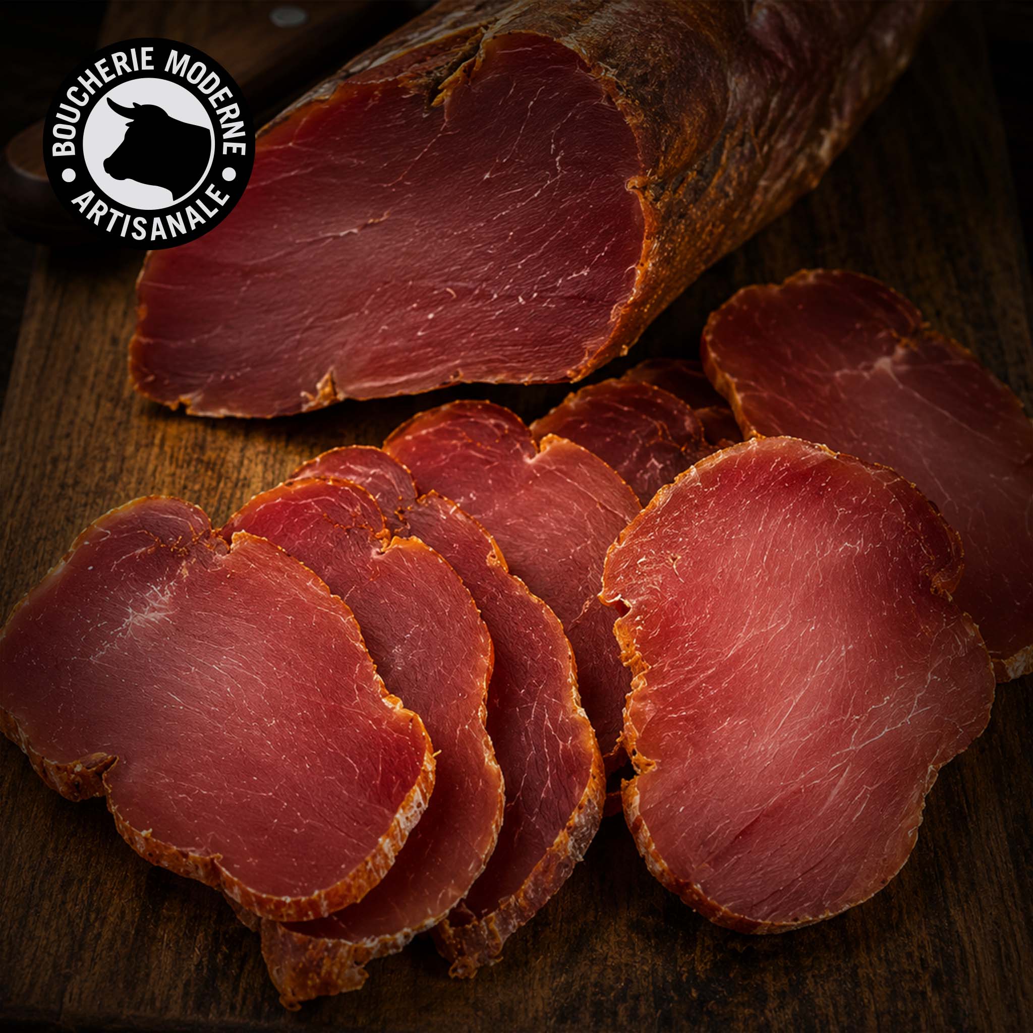 Lomo ibérique, séché lentement, à la texture fine et au goût intense.