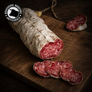 Saucisson sec traditionnel, simple et authentique.