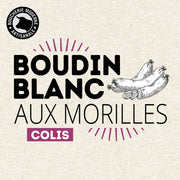 Boudins blancs raffinés, fondants et délicatement parfumés aux morilles.