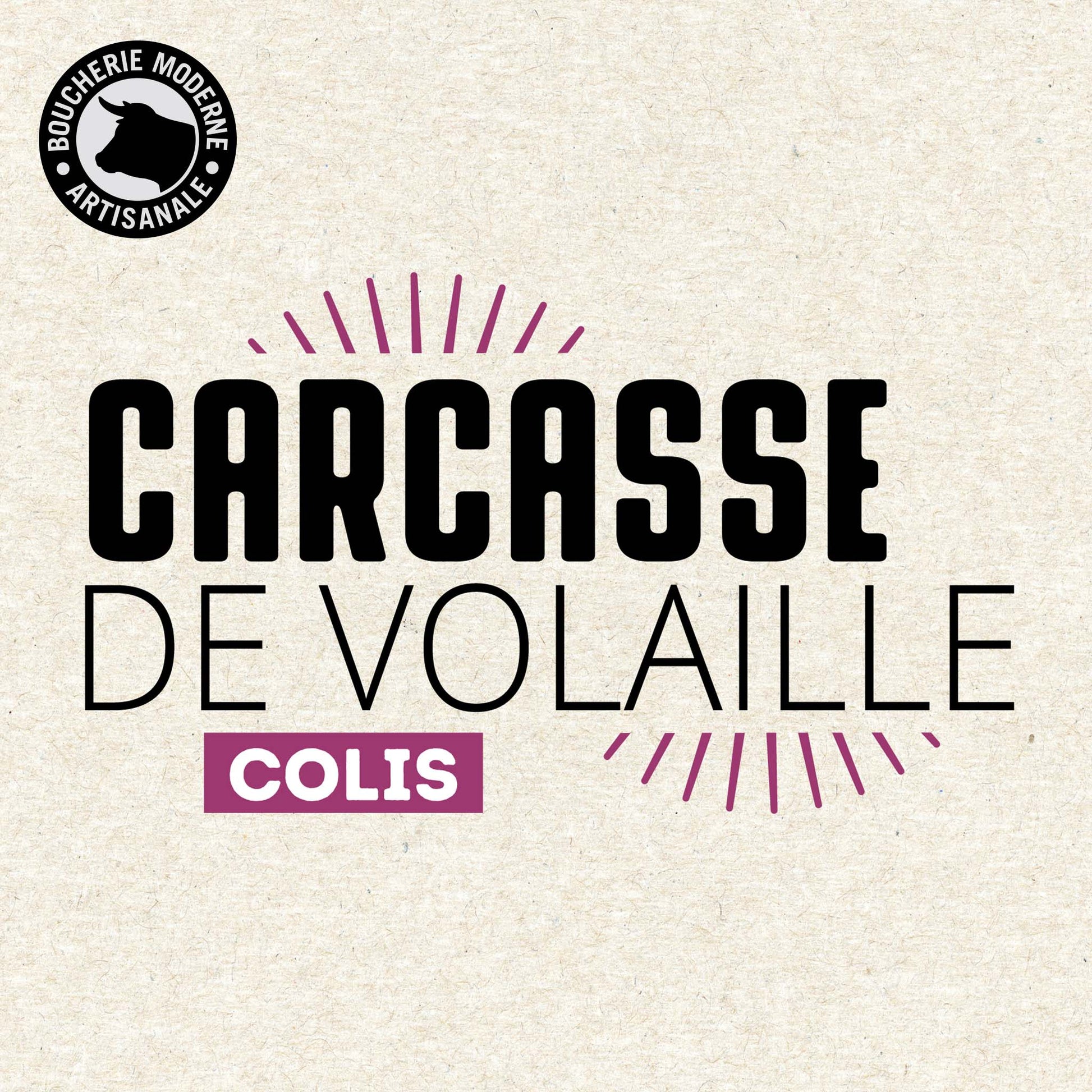 Carcasses de volaille idéales pour des bouillons et fonds maison riches en goût.