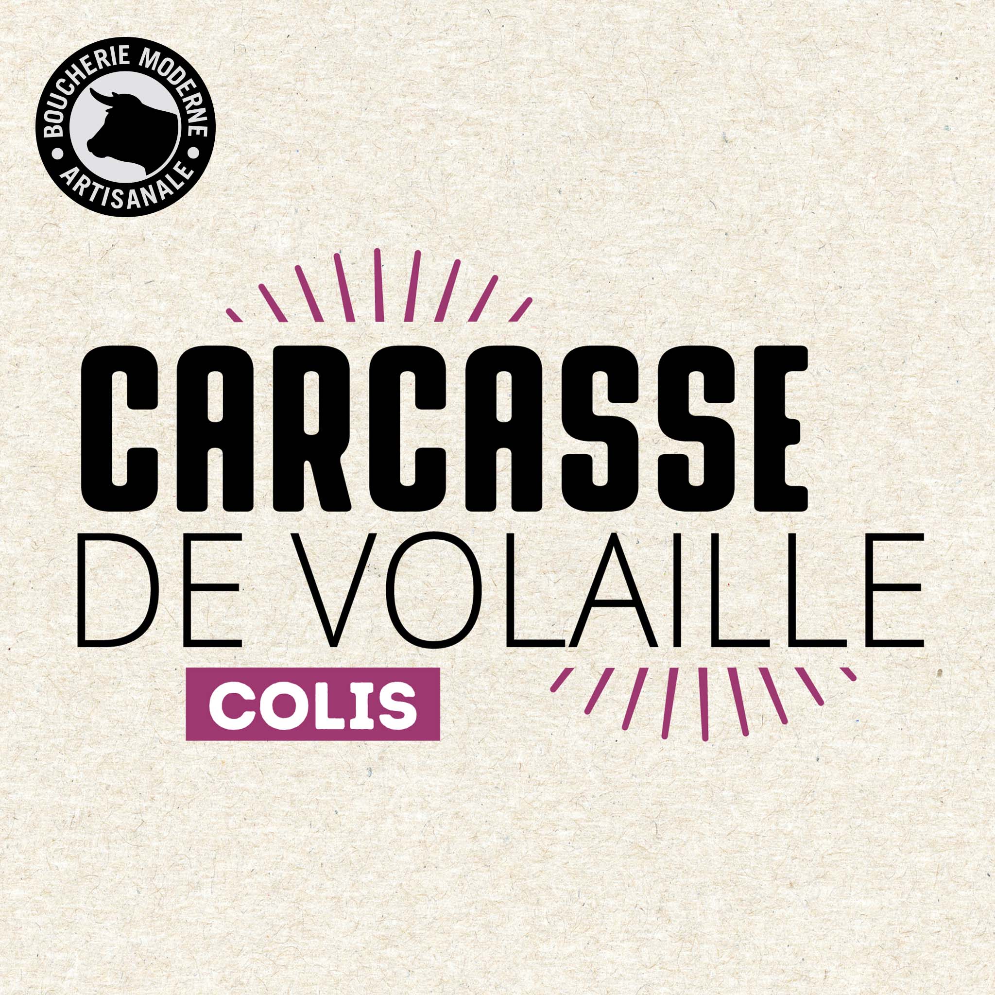 Carcasses de volaille idéales pour des bouillons et fonds maison riches en goût.
