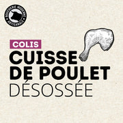 Cuisses de poulet tendres et pratiques, idéales pour une cuisine du quotidien.