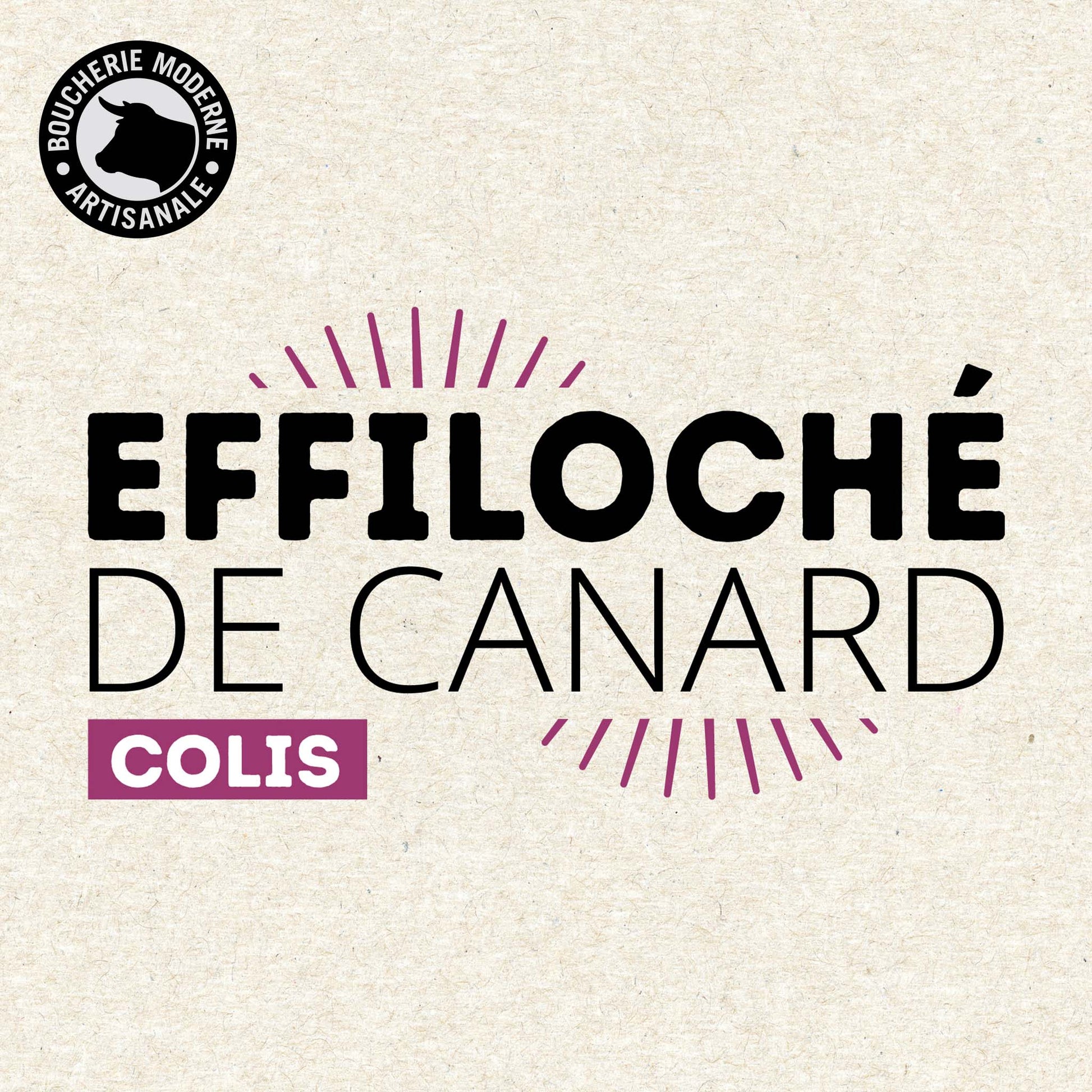 Canard confit effiloché, fondant et riche en saveurs.