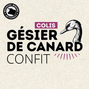 Gésiers de canard confits, fondants et riches en saveurs.