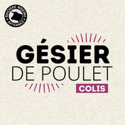 Gésiers de poulet savoureux, tendres et parfaits pour une cuisine traditionnelle.