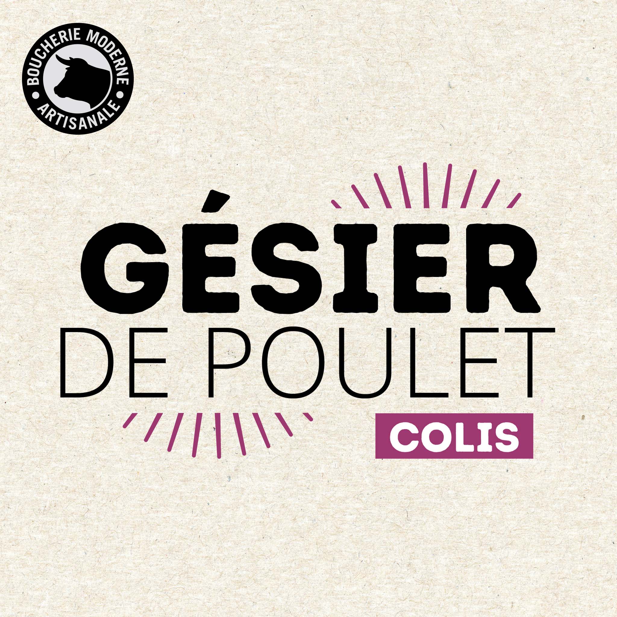 Gésiers de poulet savoureux, tendres et parfaits pour une cuisine traditionnelle.