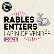 Râbles de lapin tendres et raffinés, parfaits pour une cuisine gastronomique.