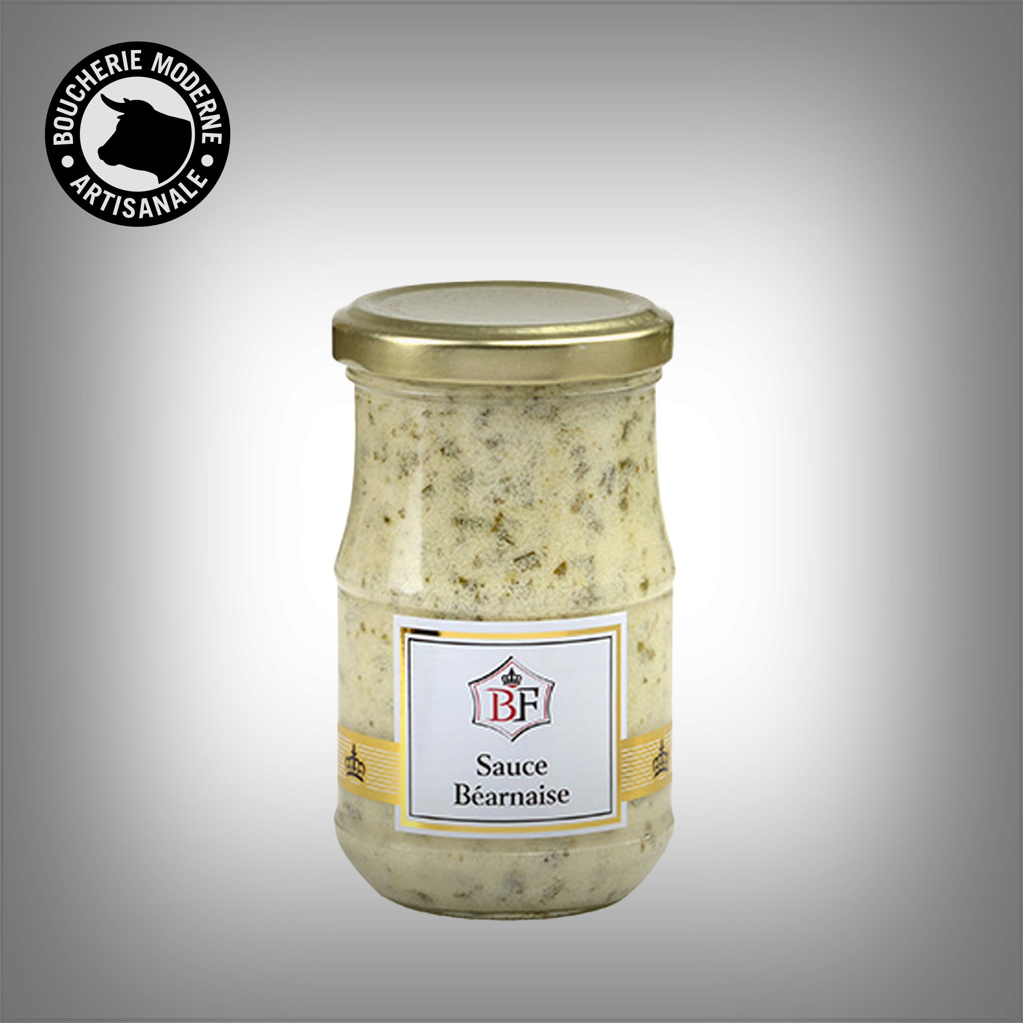 Sauce béarnaise onctueuse et parfumée, idéale pour accompagner viandes et grillades.