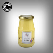 Moutarde de Dijon au goût franc et puissant, indispensable de la cuisine française.