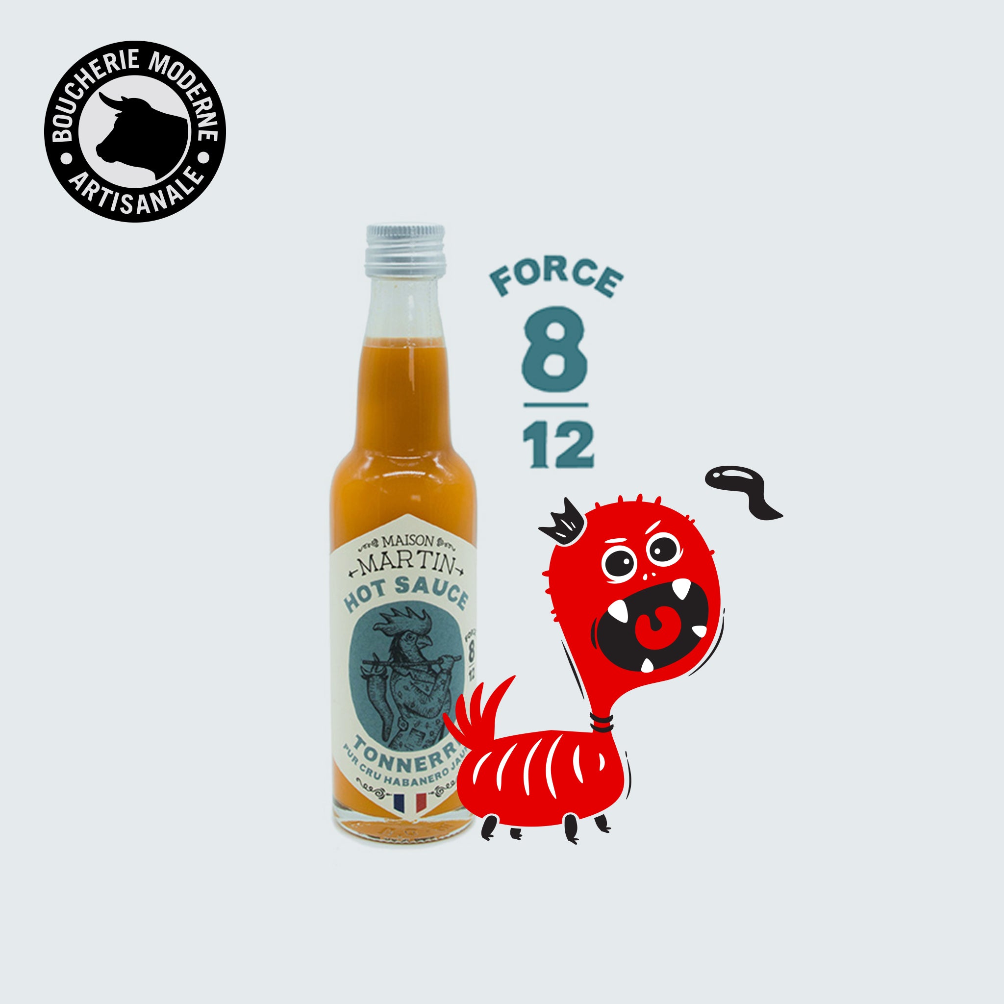 Sauce piquante intense et équilibrée, pour amateurs de sensations.