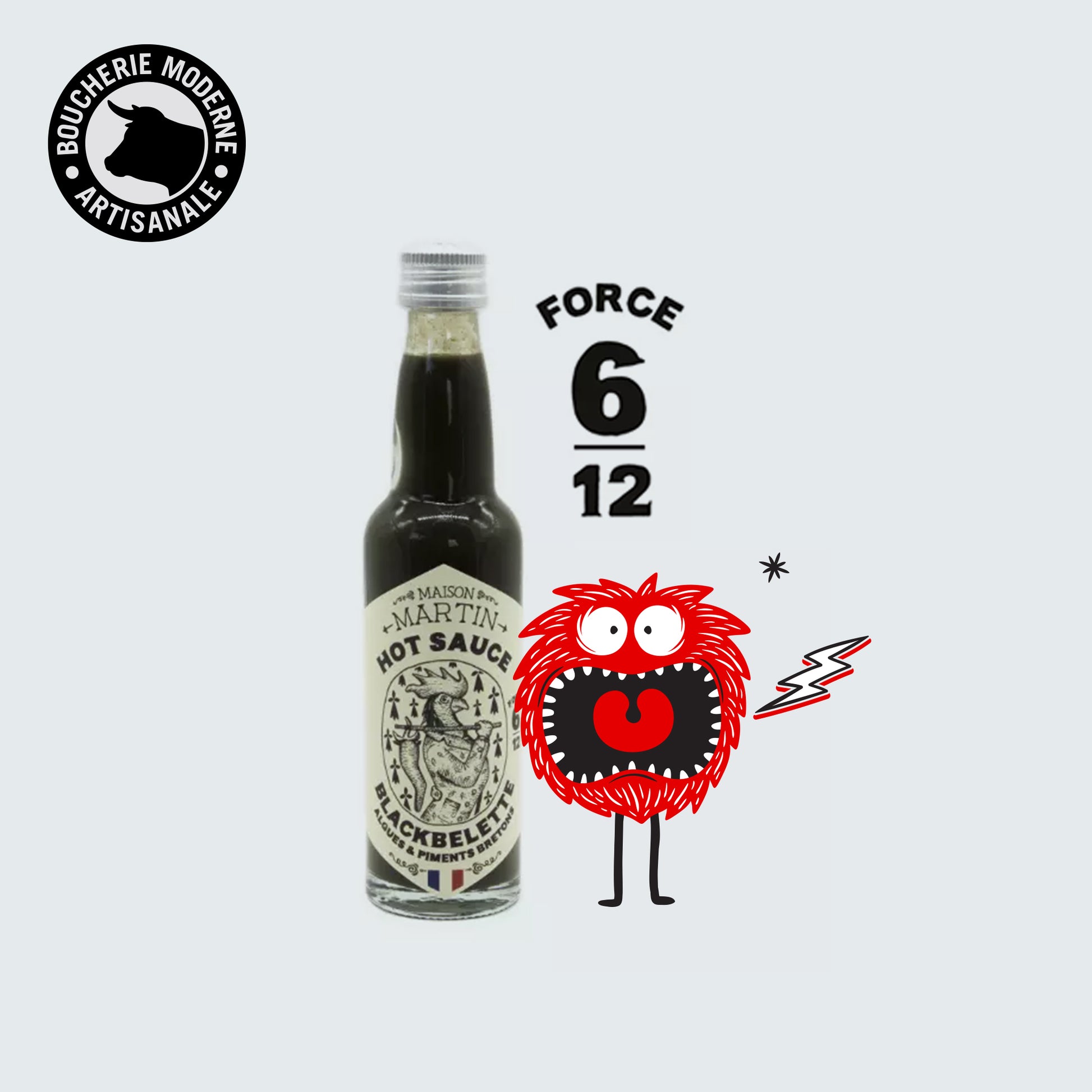 Sauce relevée et fumée, au caractère intense.