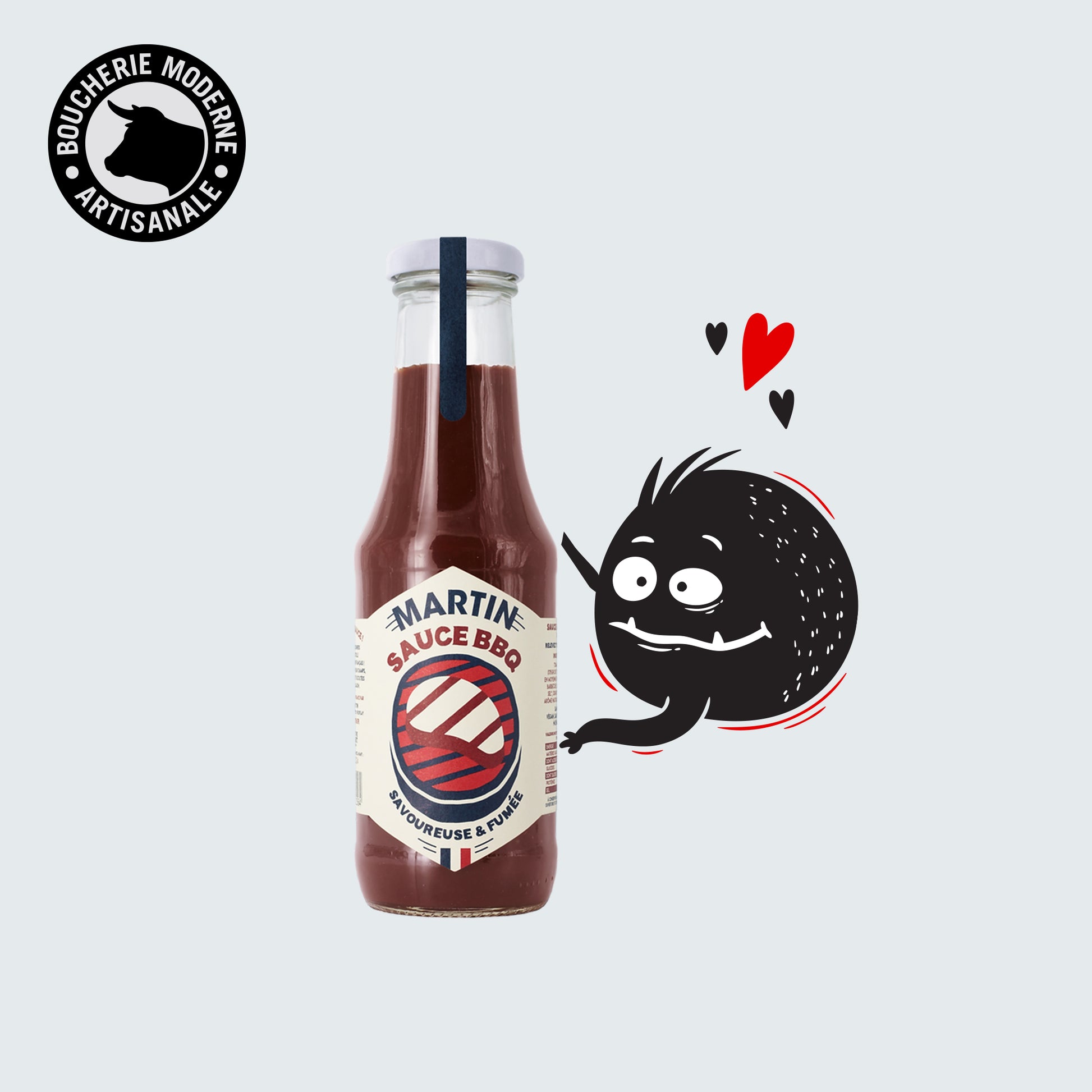 Sauce barbecue gourmande, fumée et légèrement sucrée.