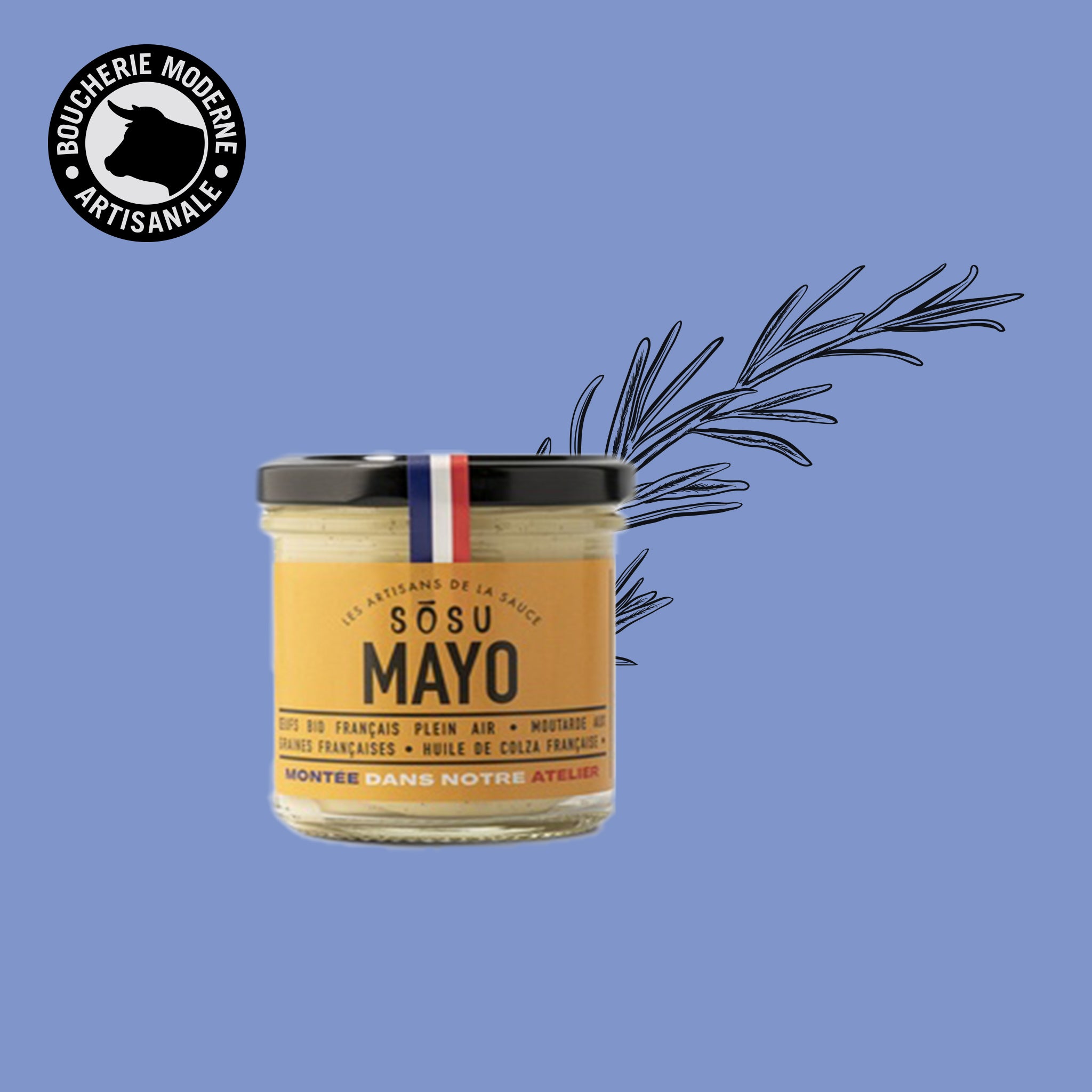 Mayonnaise onctueuse et gourmande, simple et efficace.