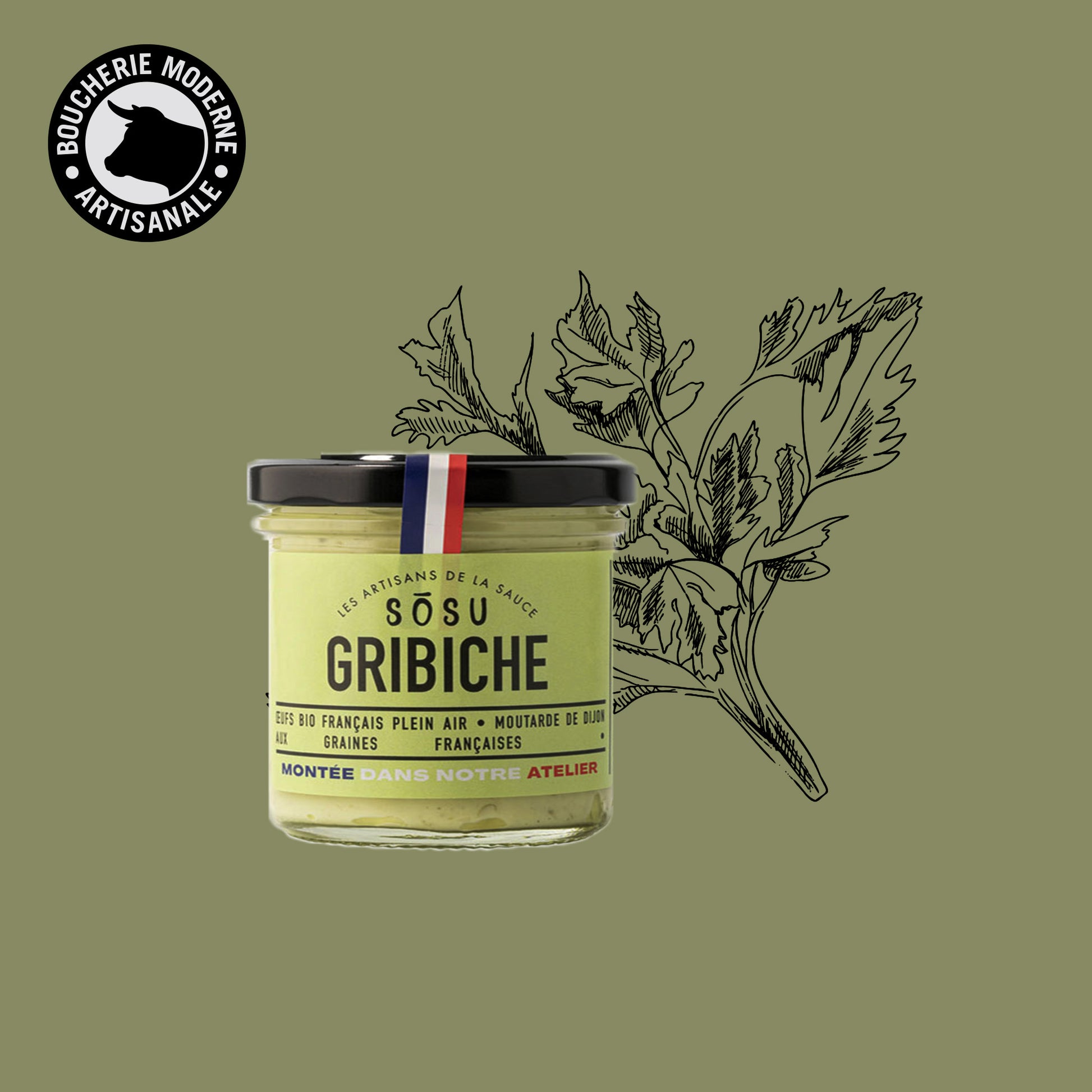 Sauce fraîche et gourmande, idéale pour viandes froides et rôtisserie.