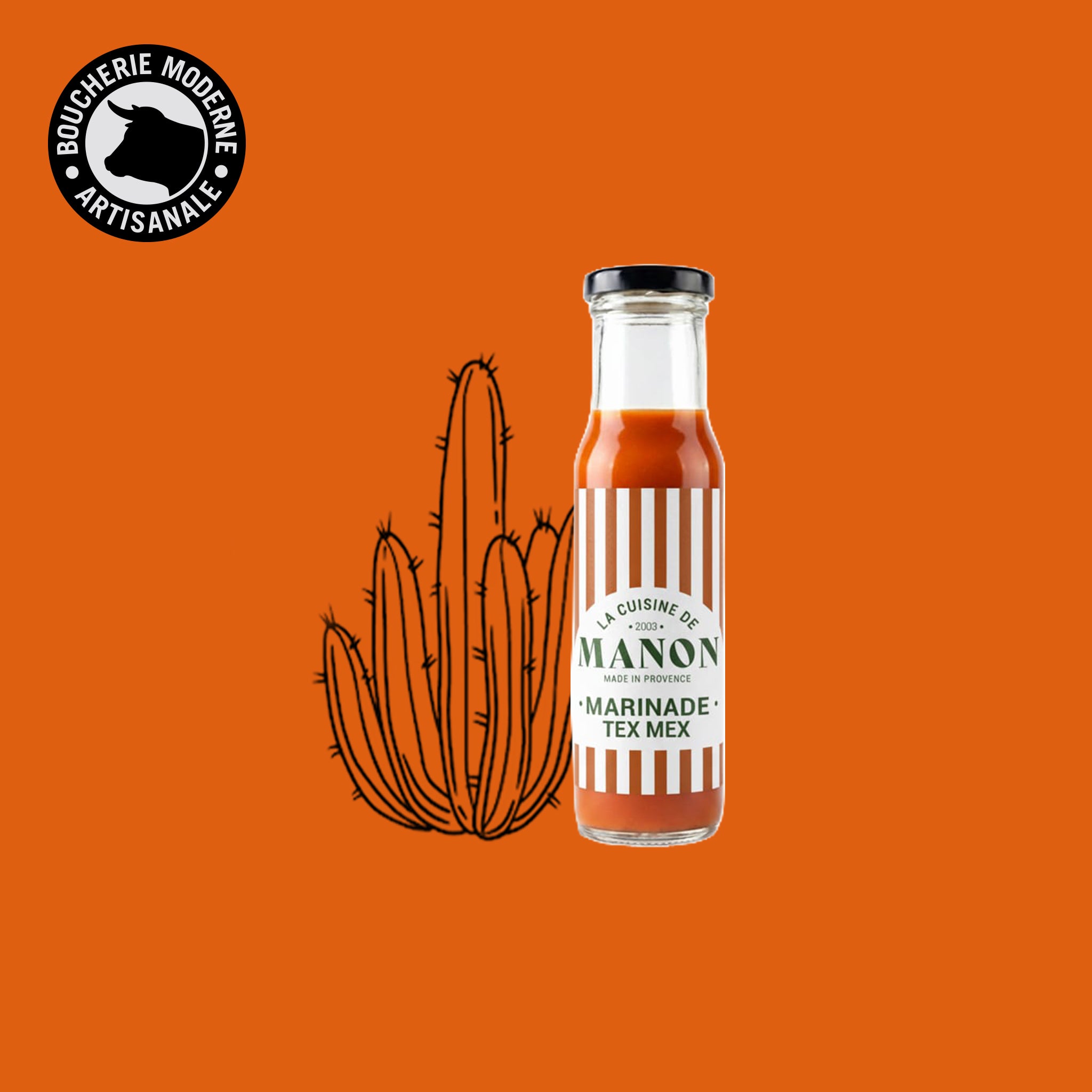 Marinade Tex Mex épicée et gourmande, idéale pour grillades et barbecue.