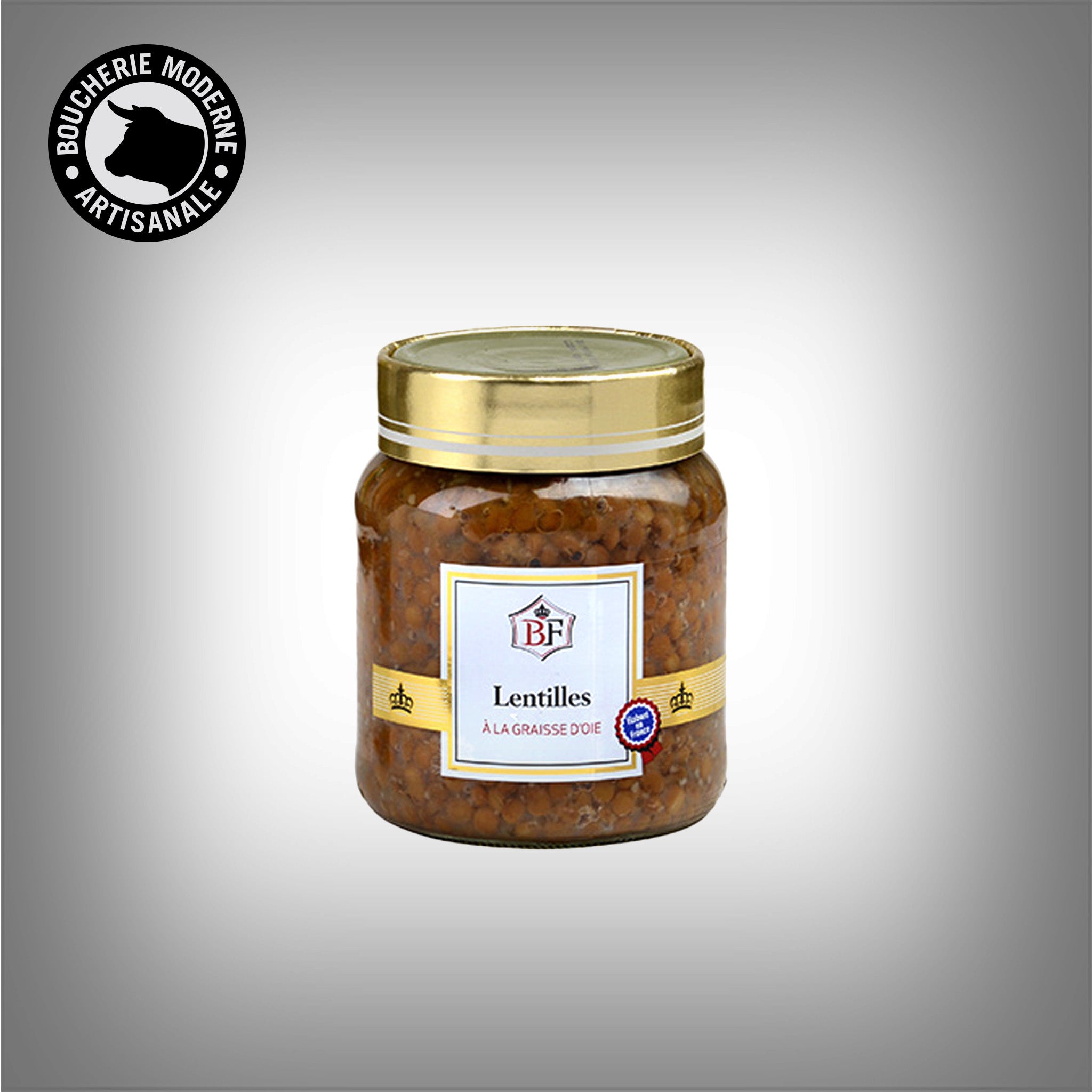 Lentilles fondantes et savoureuses, prêtes à réchauffer pour une cuisine simple et nourrissante.