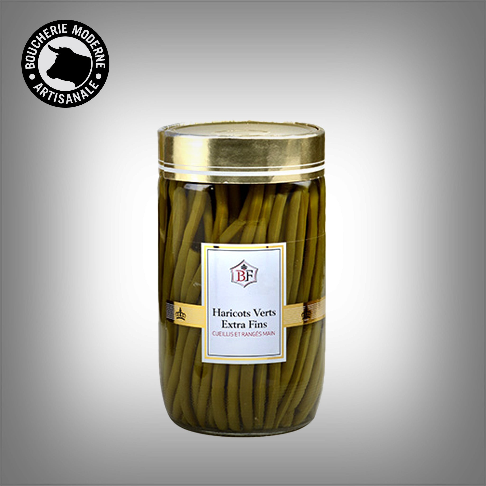 Haricots verts rangés main, fondants et délicats, format généreux prêt à réchauffer.