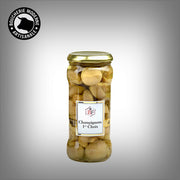 Champignons de Paris entiers, tendres et savoureux, parfaits pour accompagner vos plats.