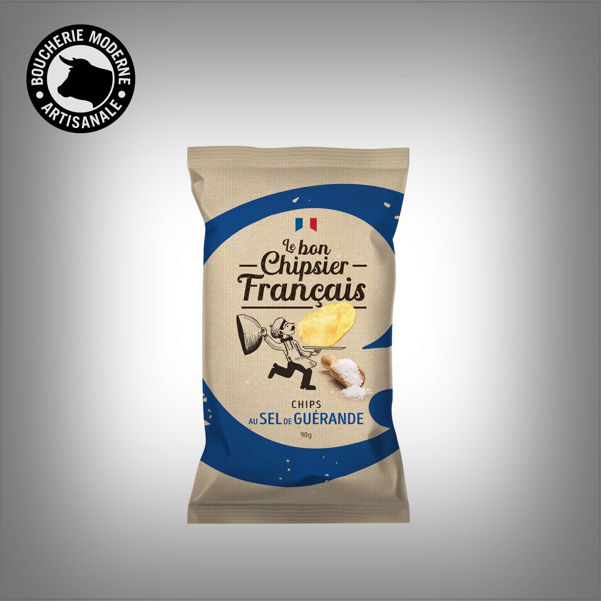 Chips croustillantes au sel de Guérande, simples et authentiques pour l’apéritif.