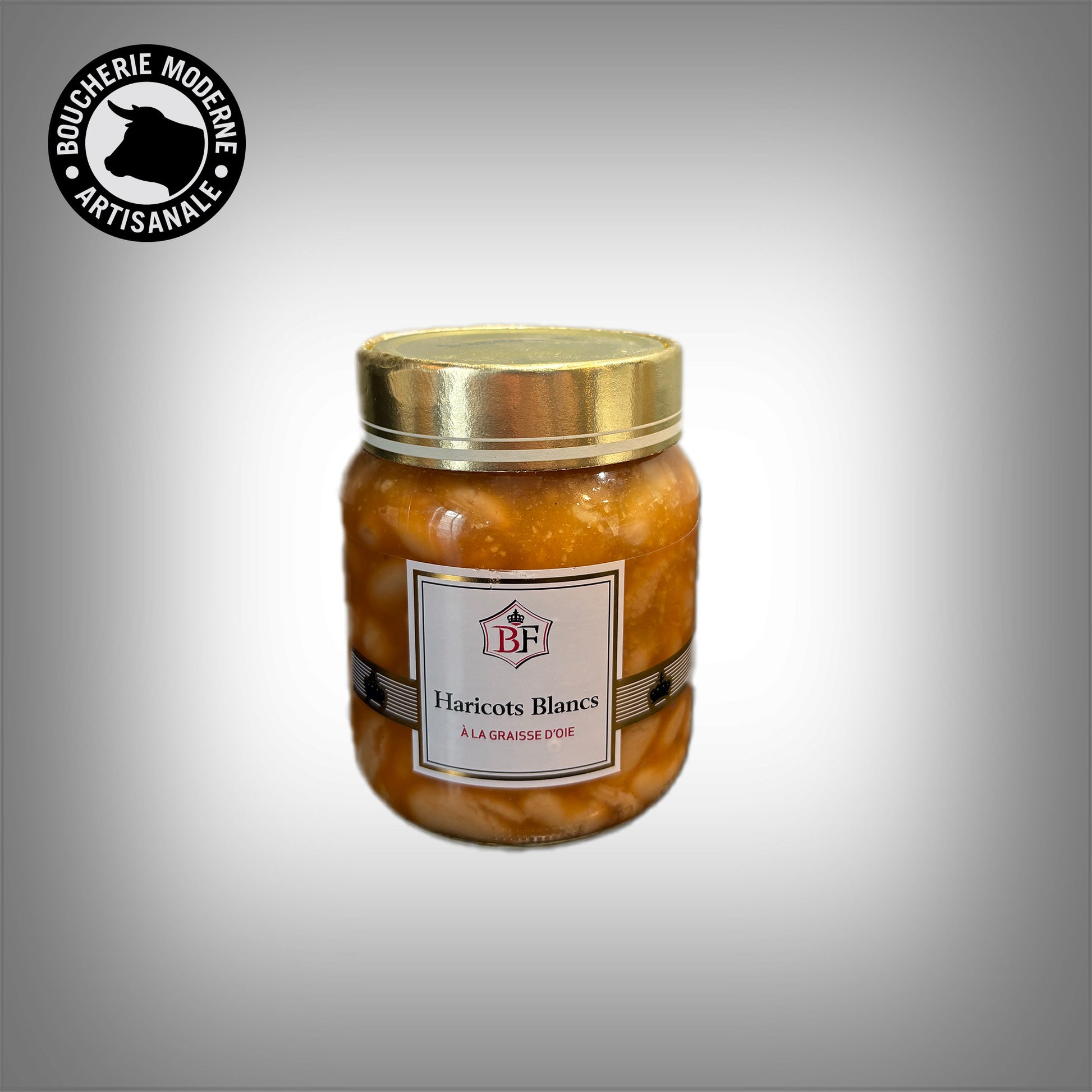 Haricots fondants à la graisse d’oie, format pratique et gourmand.