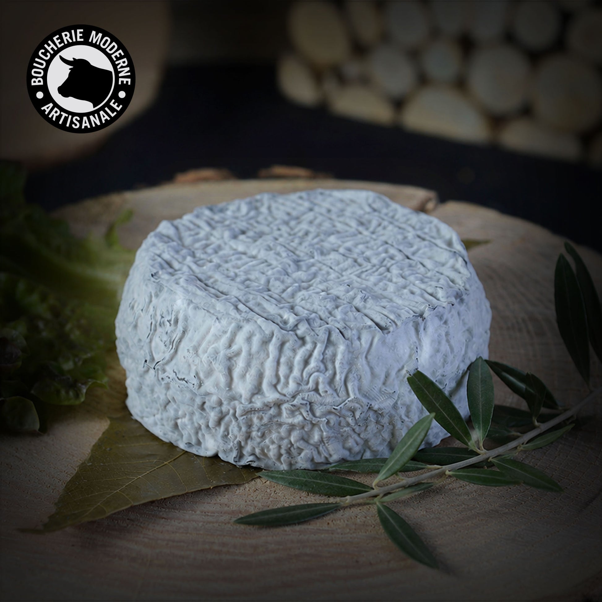 Parthenay fermier, fromage de chèvre onctueux et légèrement typé.