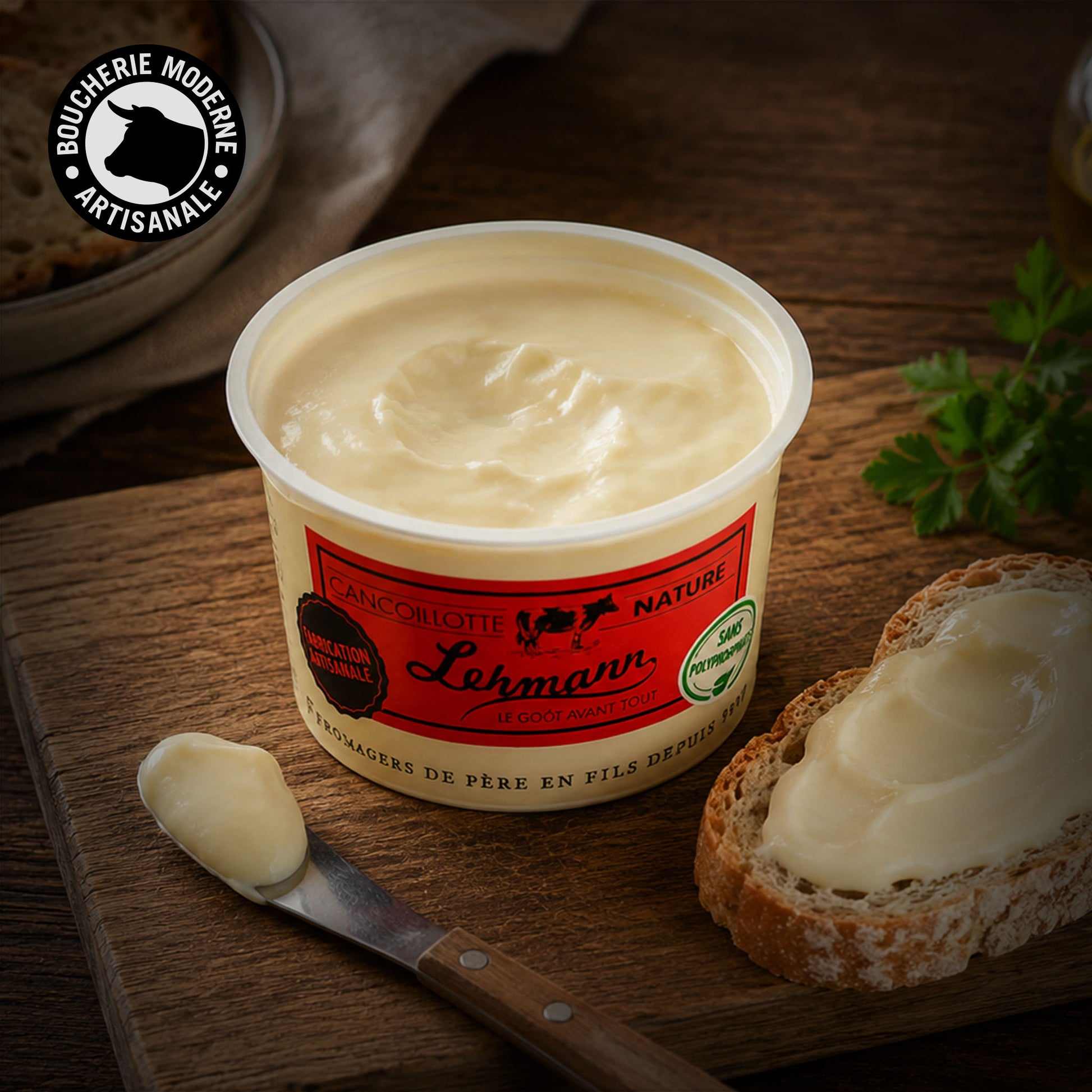 La Cancoillotte, Fromage léger et gourmand, typique de Franche-Comté.