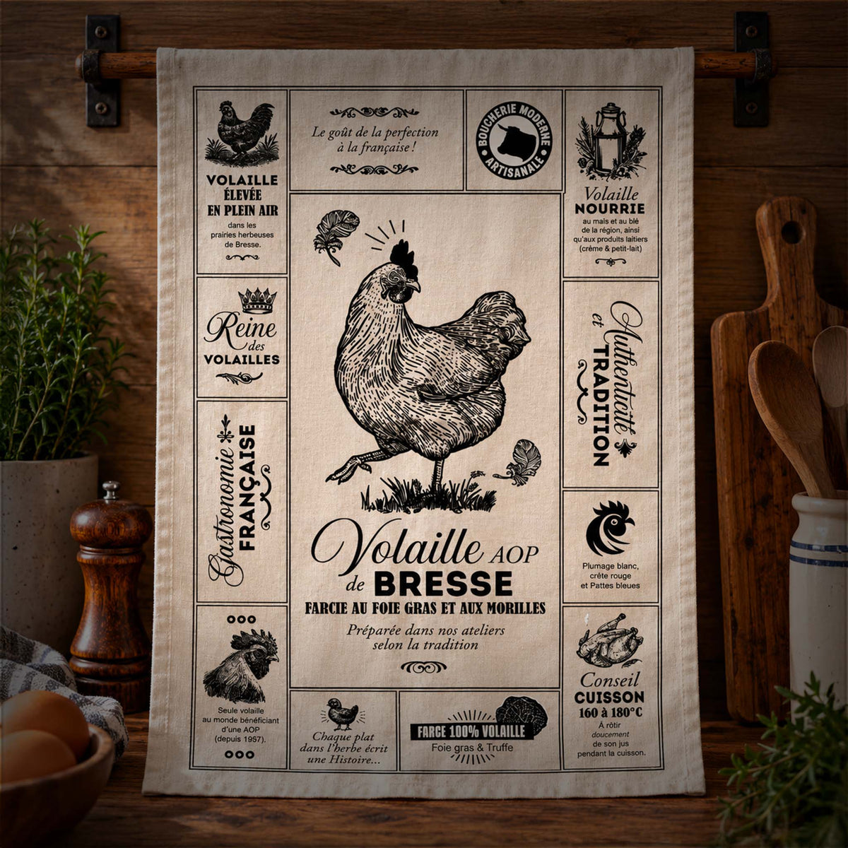 Torchon Volaille de Bresse – Boucherie Moderne