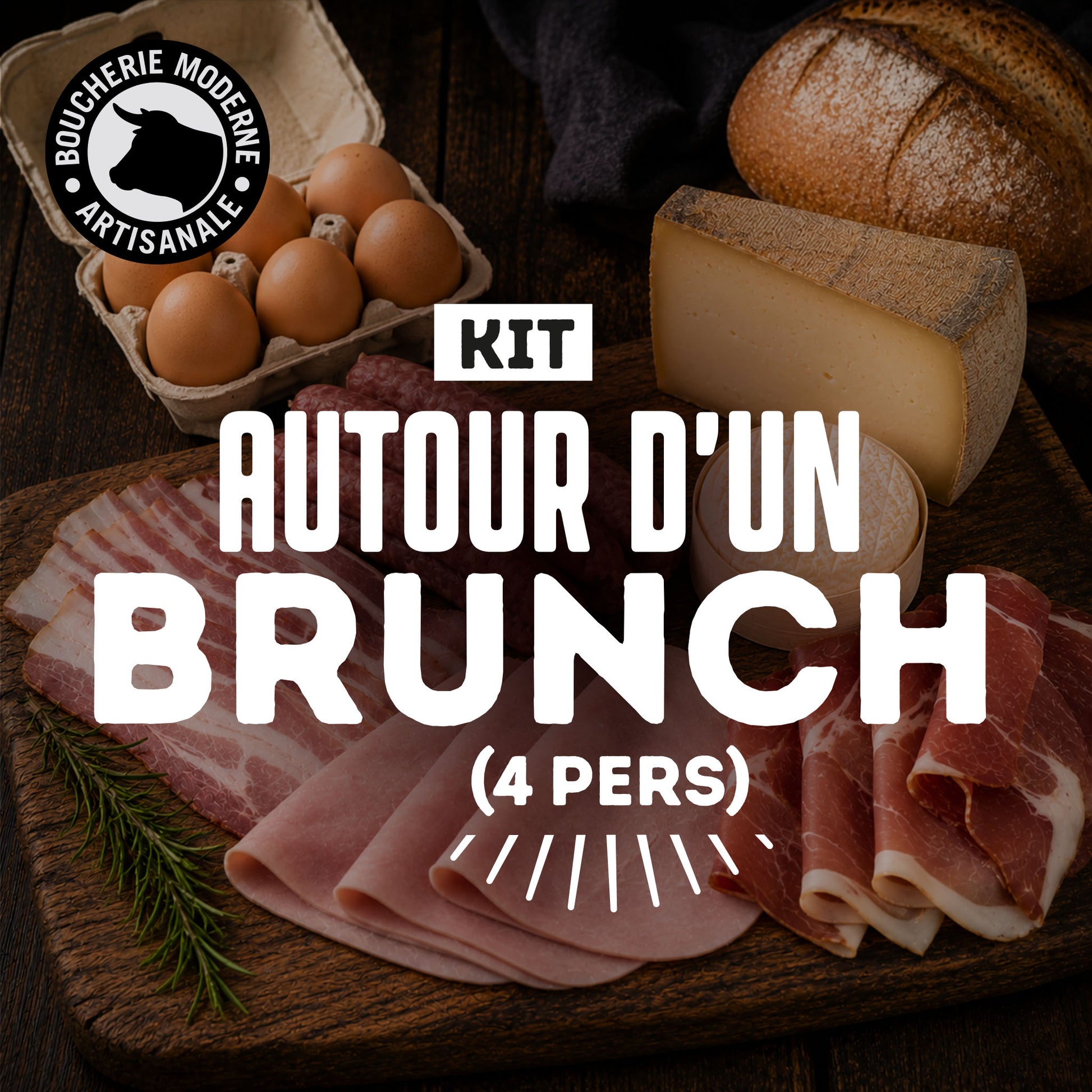 Un brunch généreux et gourmand, à partager en toute convivialité.