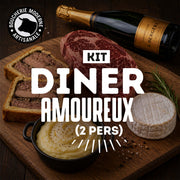 Un dîner raffiné pour deux, à partager à la maison en toute simplicité.