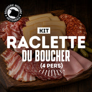 Tout pour une raclette conviviale et gourmande pour 4 personnes.