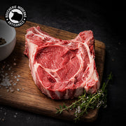 Côte de bœuf Charolaise généreuse et tendre, parfaite pour un repas à partager.