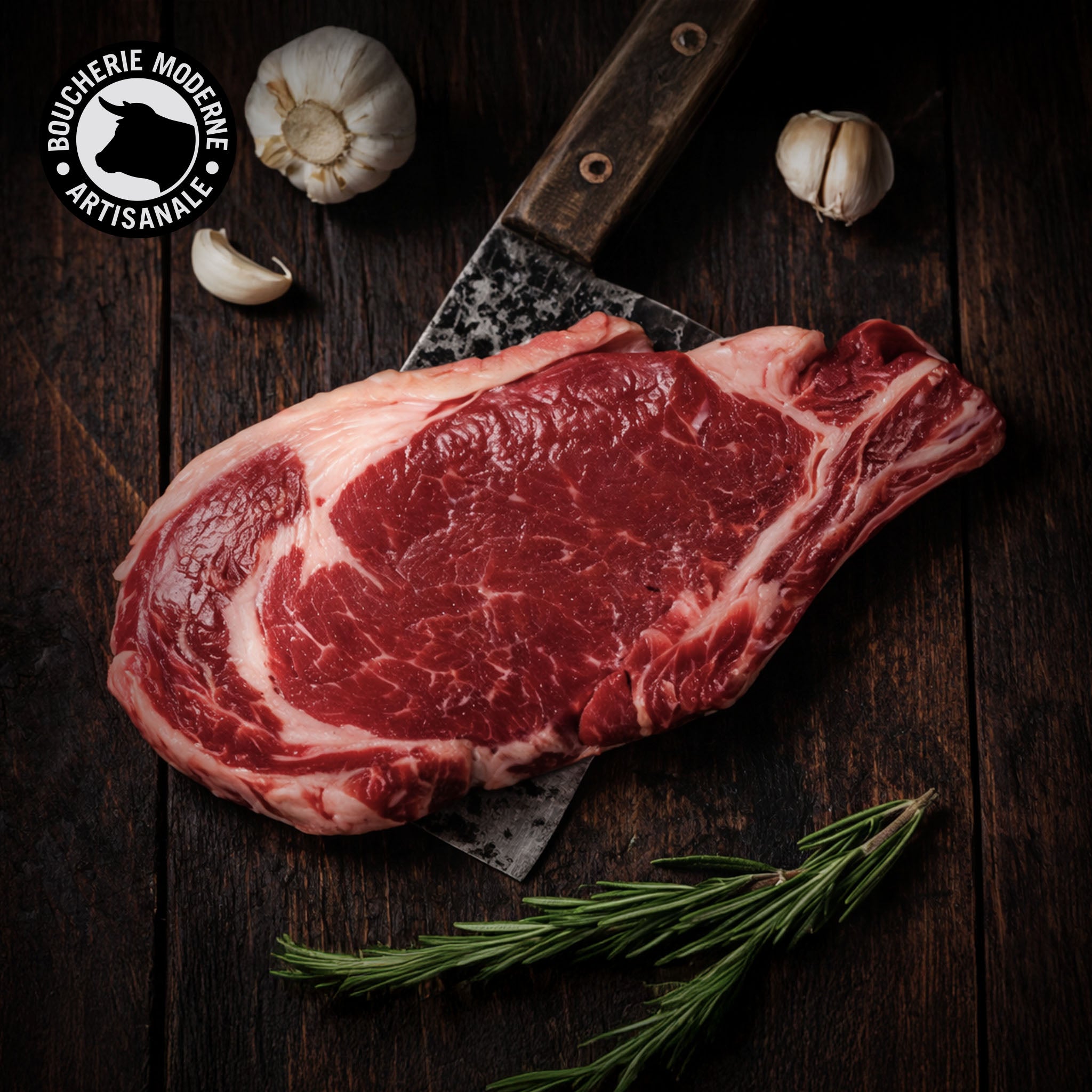 Entrecôte Pie Noir savoureuse et typée, idéale pour une cuisson vive au grill.