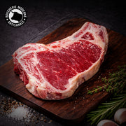 L-Bone Simmental généreuse et savoureuse, idéale pour une cuisson au grill.