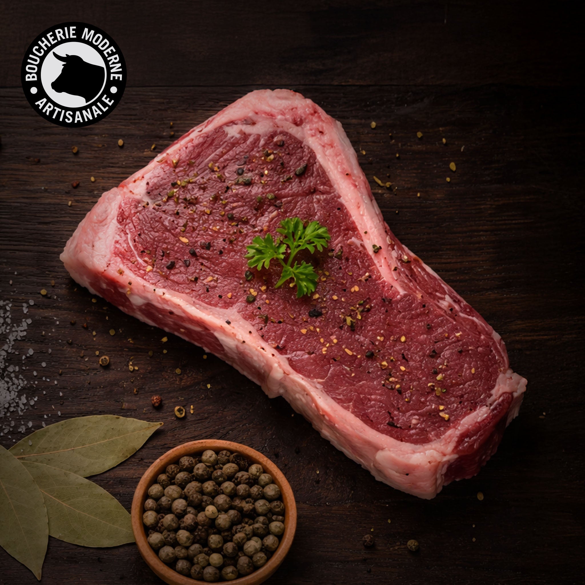 L-Bone Bavière généreuse et persillée, idéale pour une cuisson au grill.