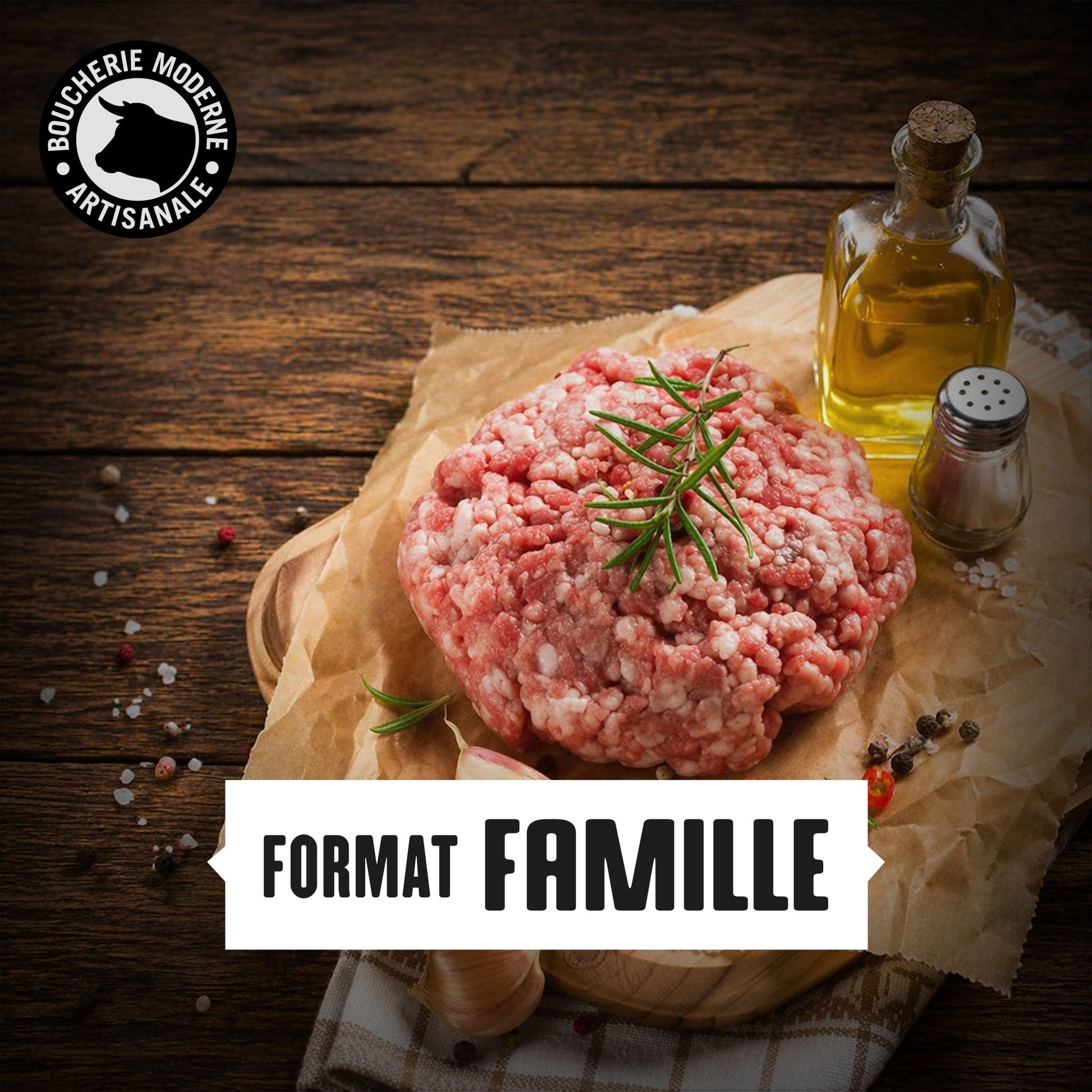 Format Famille Farce de Porc de la Boucherie Moderne