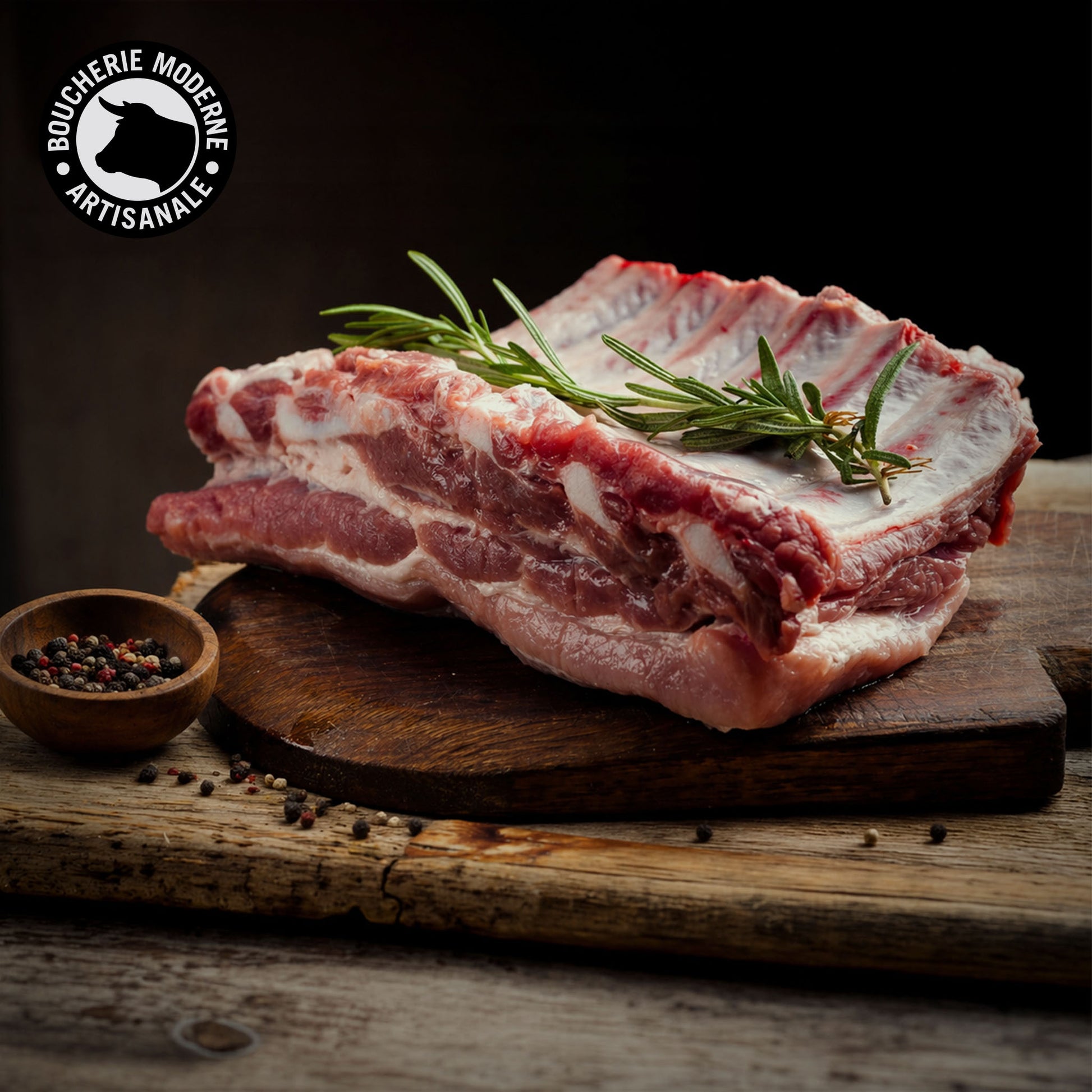 Travers de Porc Cru de la Boucherie Moderne