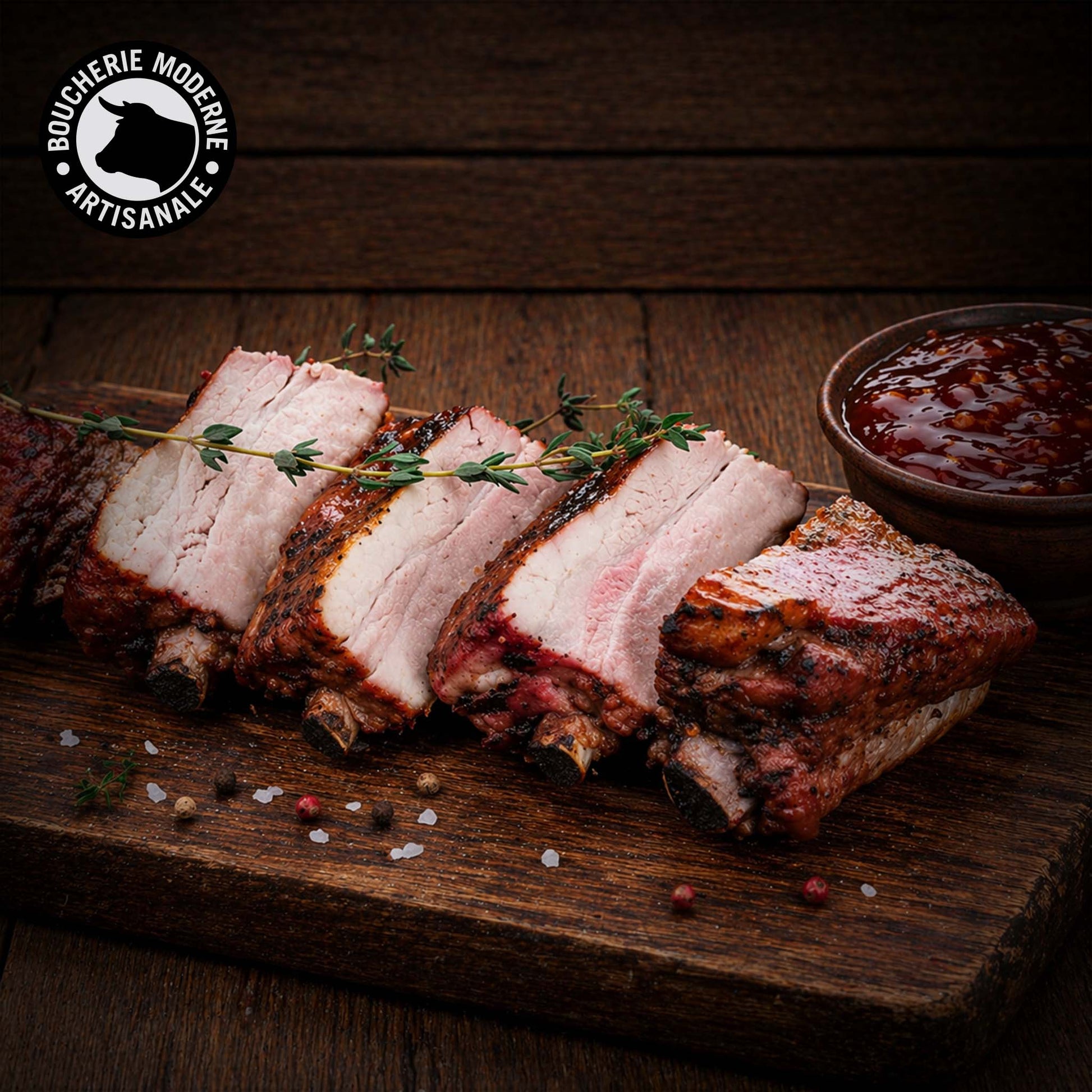 Travers de Porc Cuit de la Boucherie Moderne