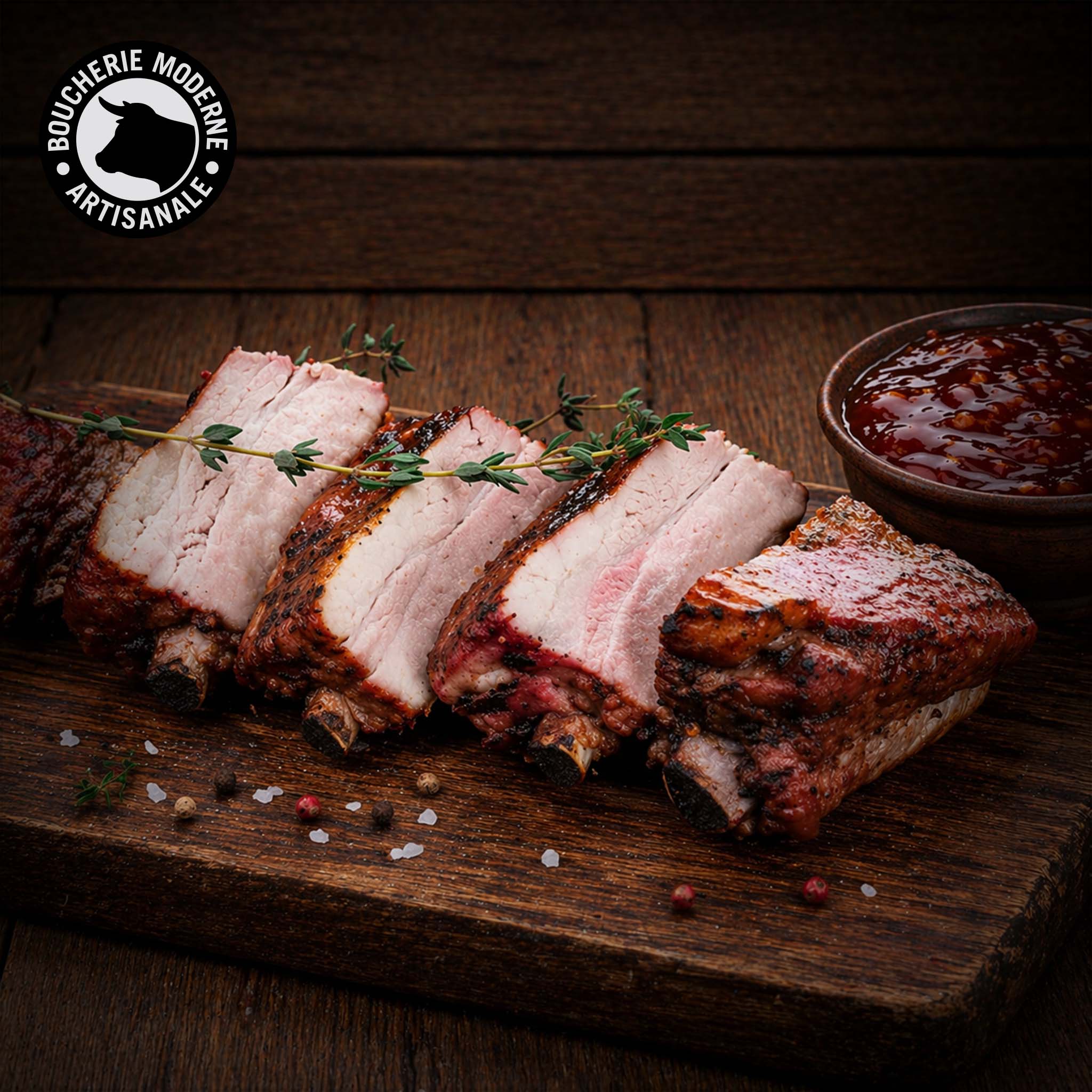 Travers de Porc Cuit de la Boucherie Moderne